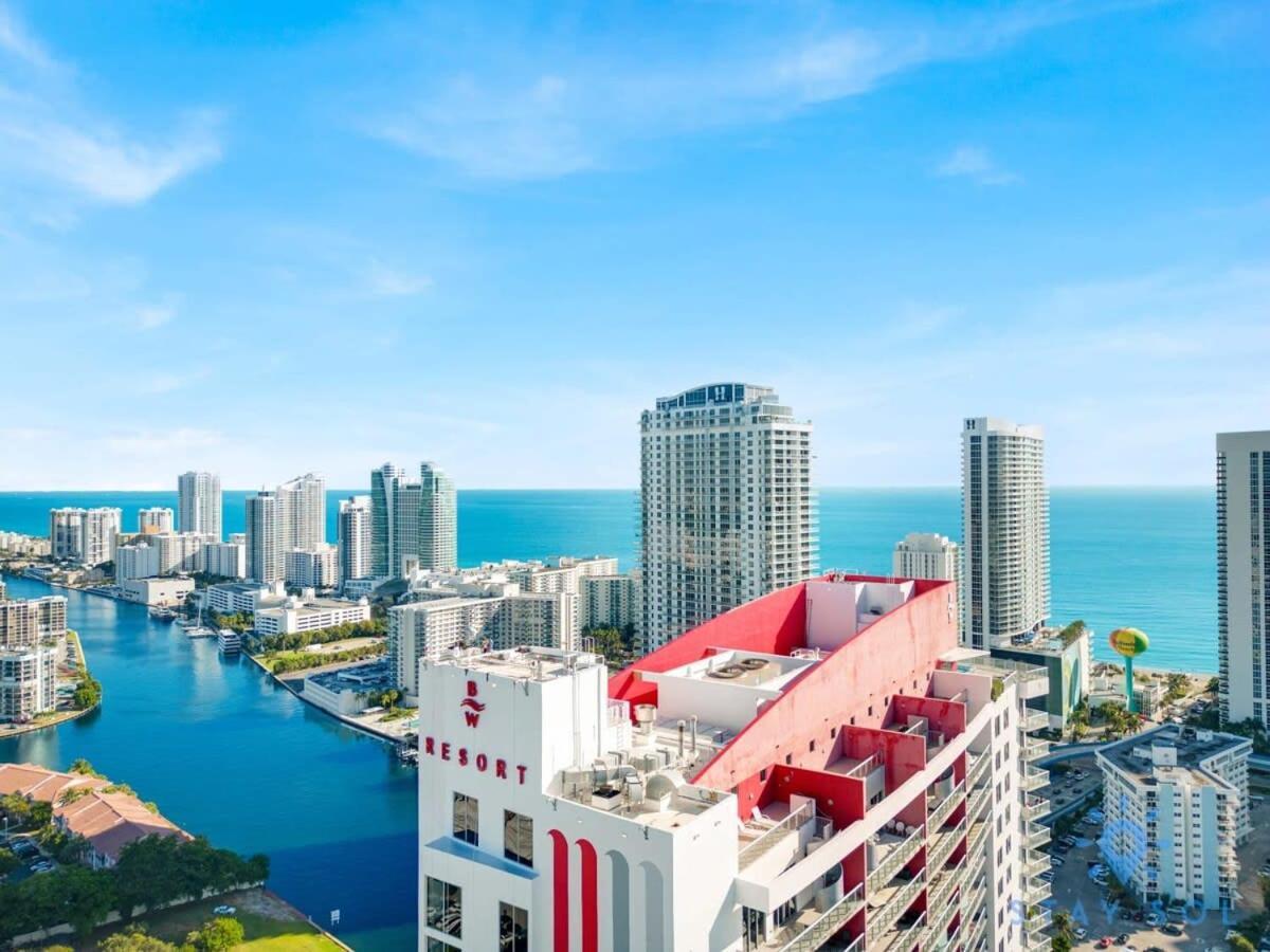 Infinite Views, Amazing Pool, Gym, Near Beach Hallandale Beach Luaran gambar