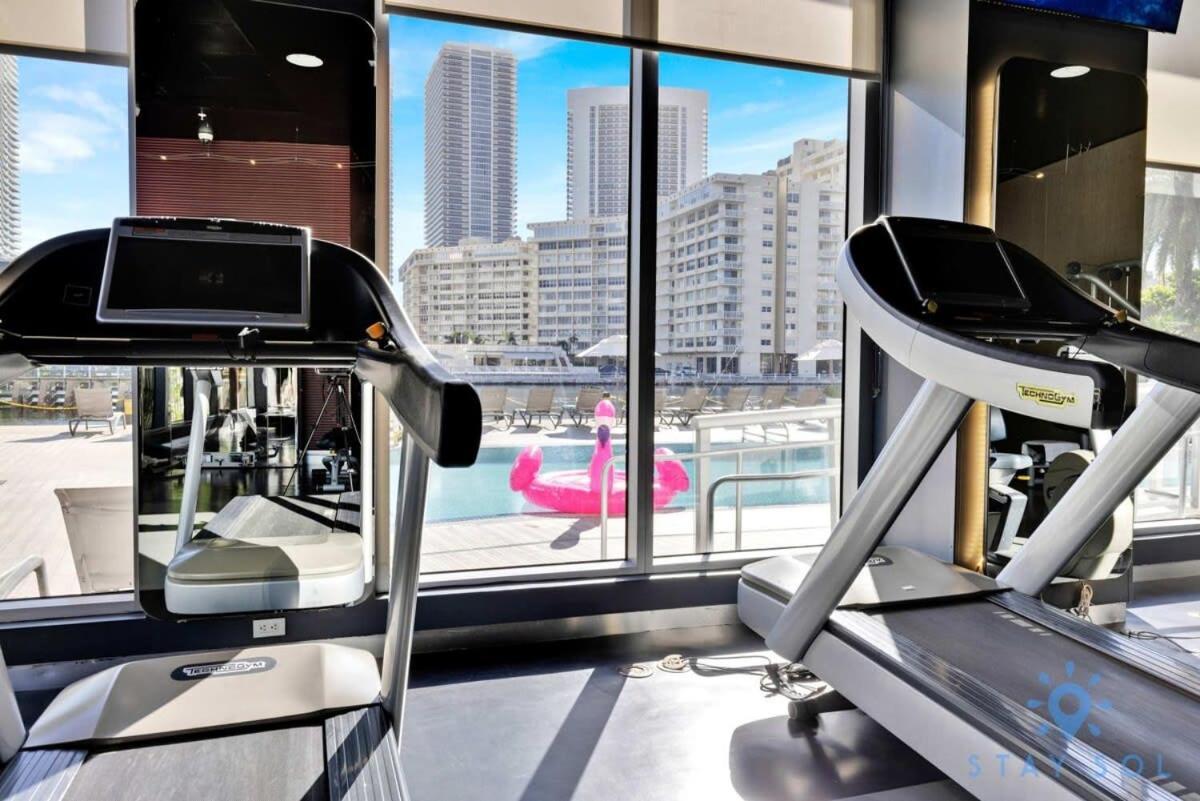 Infinite Views, Amazing Pool, Gym, Near Beach Hallandale Beach Luaran gambar