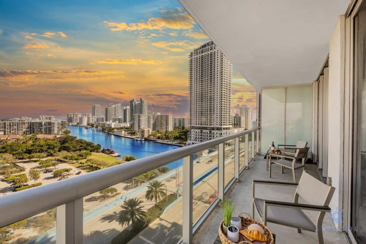 Infinite Views, Amazing Pool, Gym, Near Beach Hallandale Beach Luaran gambar