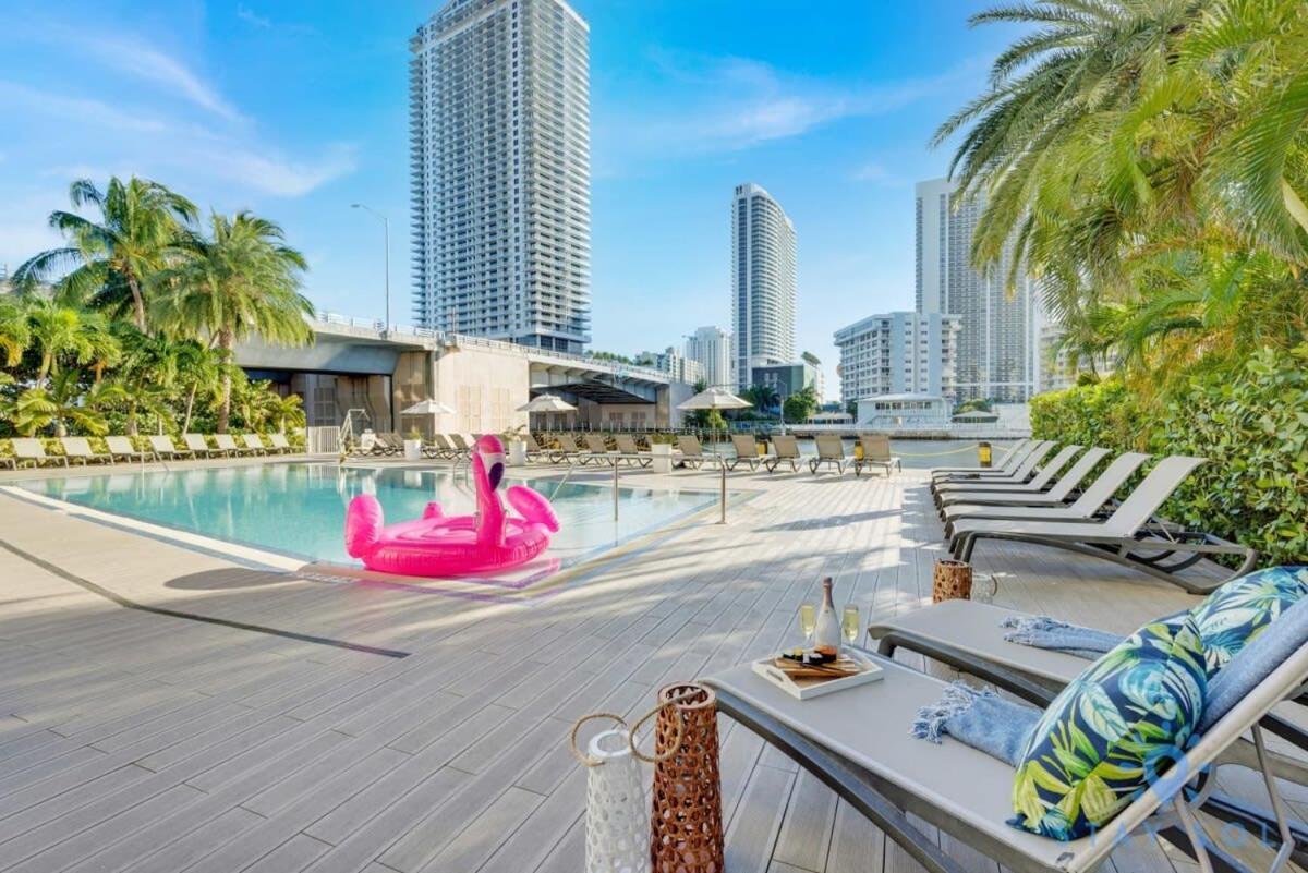Infinite Views, Amazing Pool, Gym, Near Beach Hallandale Beach Luaran gambar